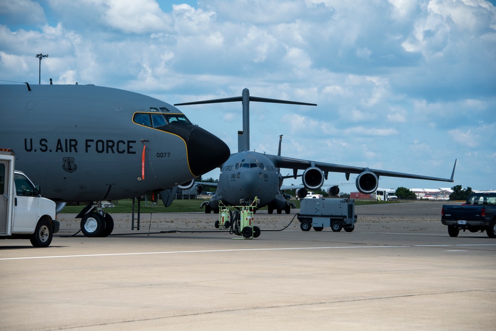 171st and 911th Welcome Honorary Commanders Aboard