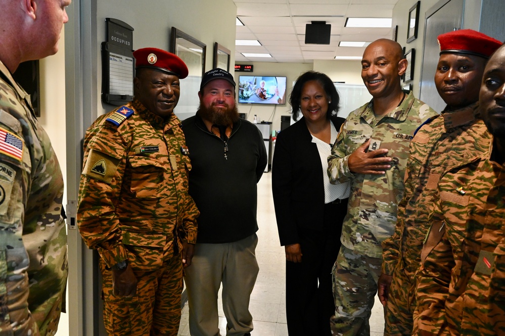 Mortuary Affairs SMEE with Burkina Faso Armed Forces