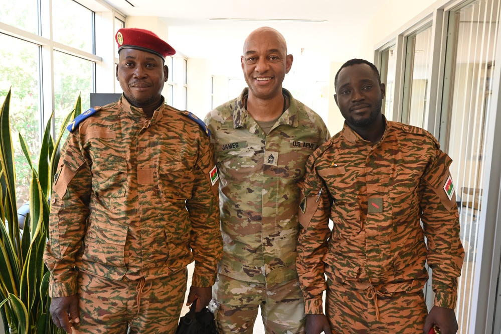 Mortuary Affairs SMEE with Burkina Faso Armed Forces