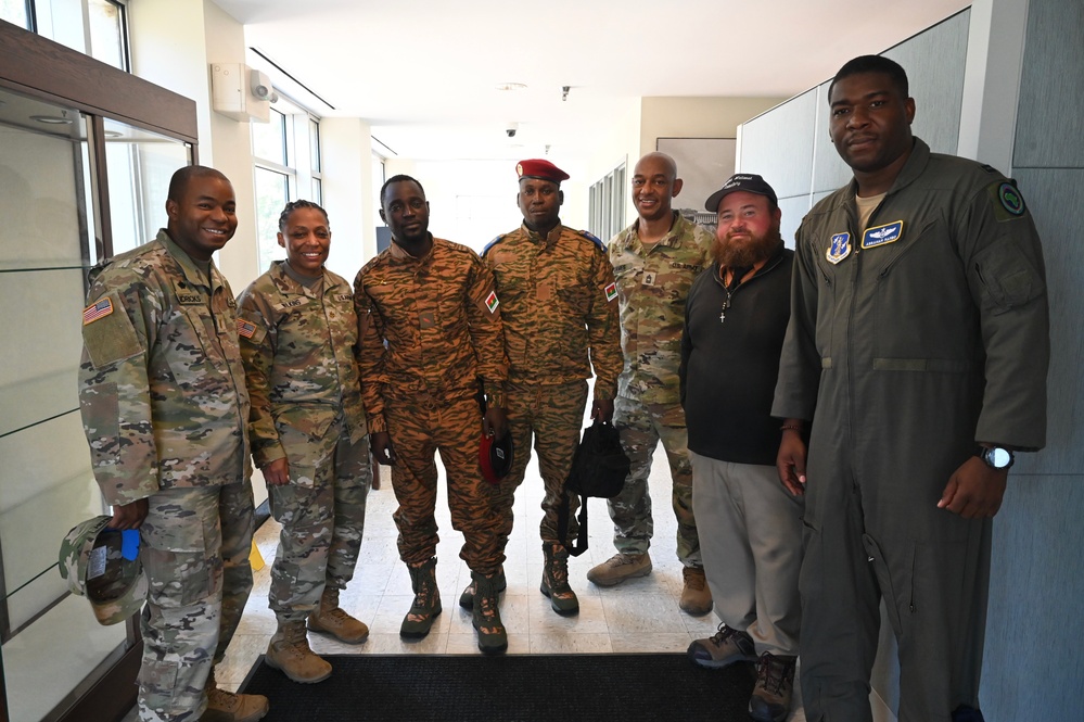 Mortuary Affairs SMEE with Burkina Faso Armed Forces