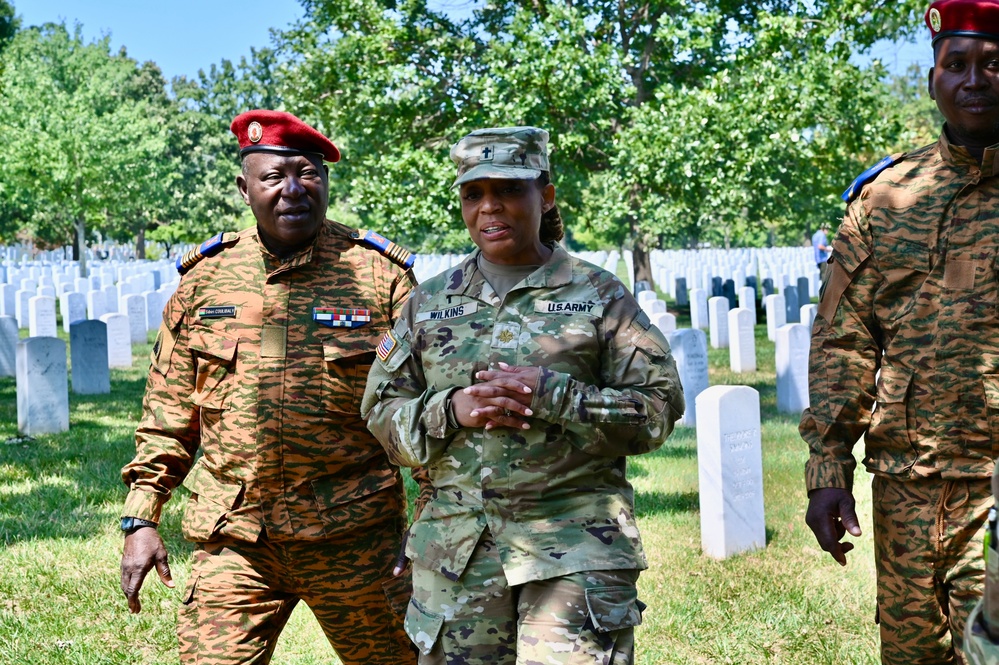 Mortuary Affairs SMEE with Burkina Faso Armed Forces