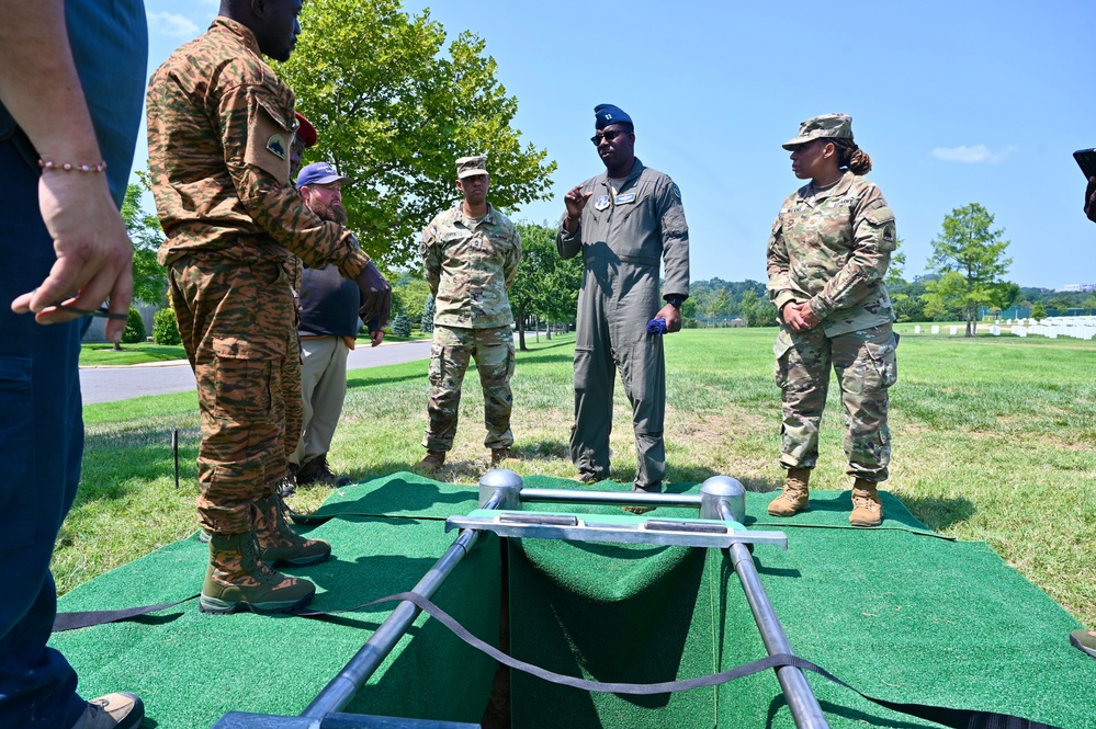Mortuary Affairs SMEE with Burkina Faso Armed Forces