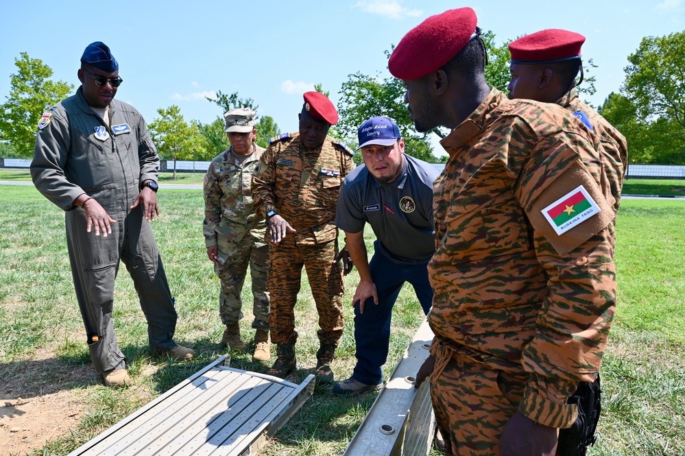 Mortuary Affairs SMEE with Burkina Faso Armed Forces