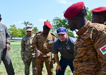 Mortuary Affairs SMEE with Burkina Faso Armed Forces