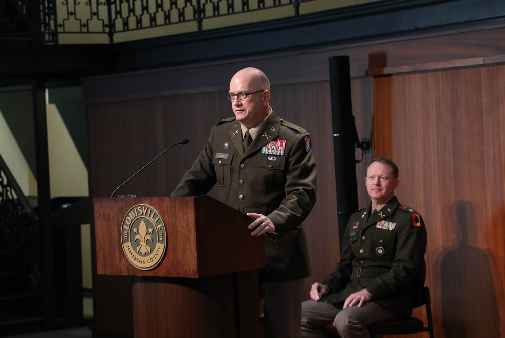 Kentucky Colonel promoted to General