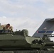 The 145th Airlift Wing loads an M10 Booker Combat Vehicle