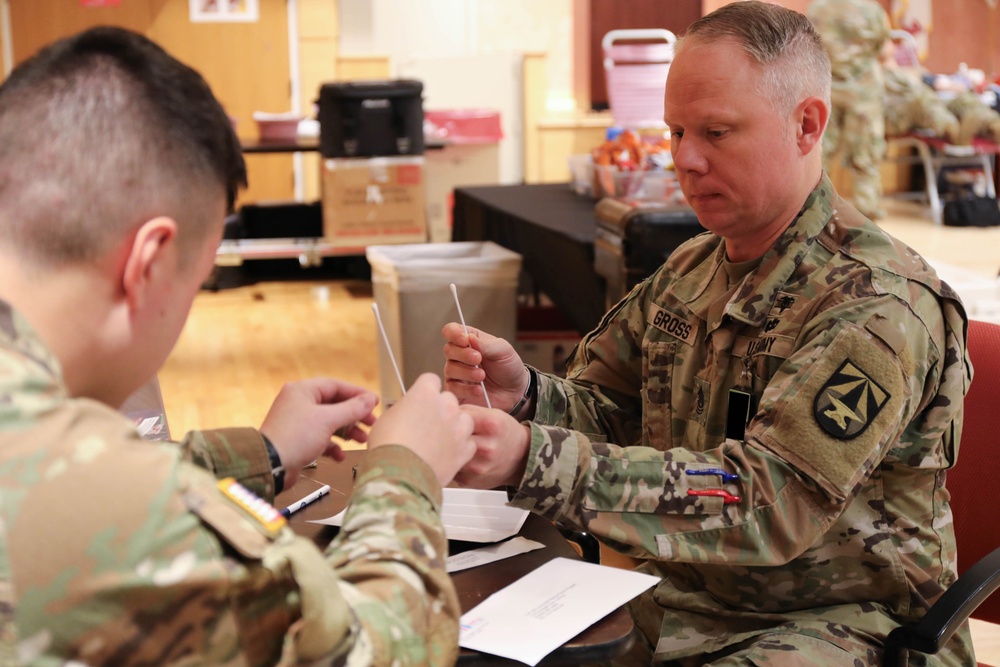 WRAIR holds blood drive and encourages bone marrow donation sign-ups