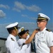 U.S. Navy Promotion Ceremony Aboard Japanese Navy Ship