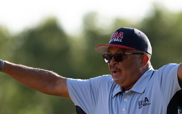 Nation’s Top Umpires Find Special Calling at Armed Forces Softball Championship