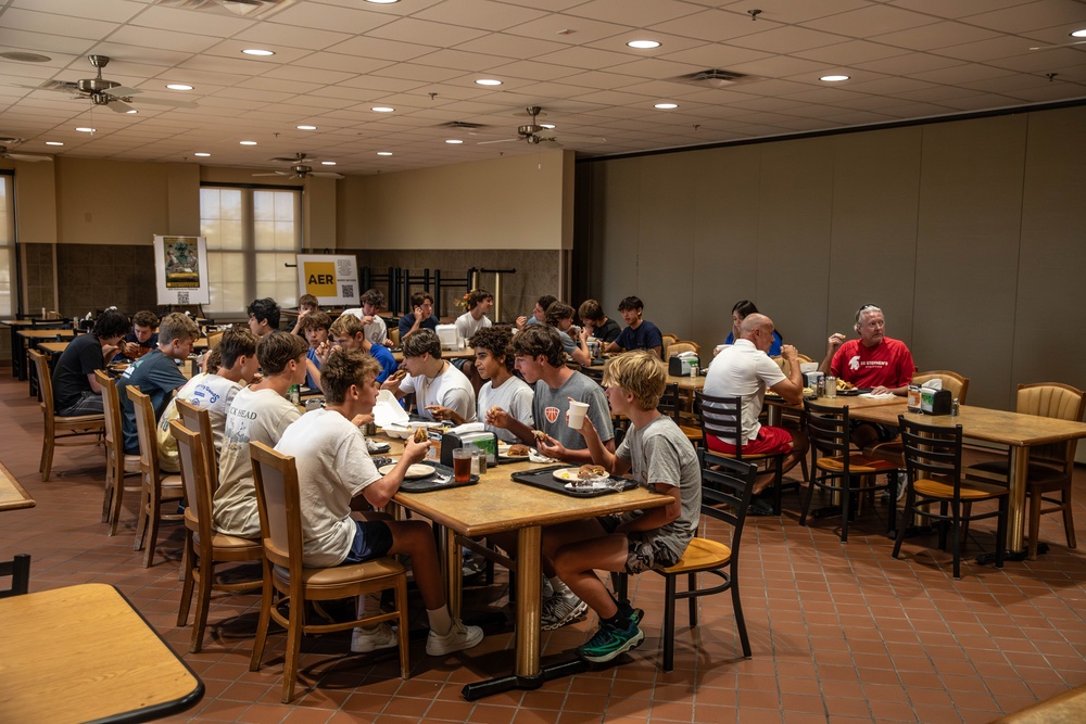 Fort Cavazos Spends the Day with Local High School Football Team