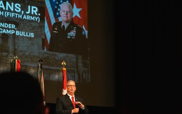 Lt. Gen. John R. Evans, Jr. retires from the U.S. Army after 36 years of service.