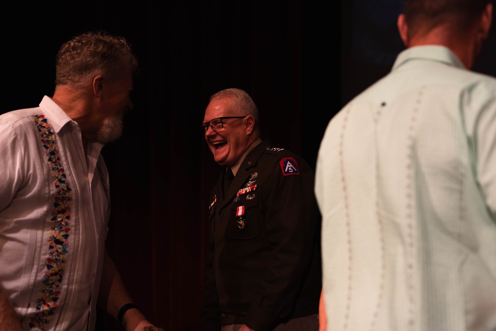 Lt. Gen. John R. Evans, Jr. retires from the U.S. Army after 36 years of service.