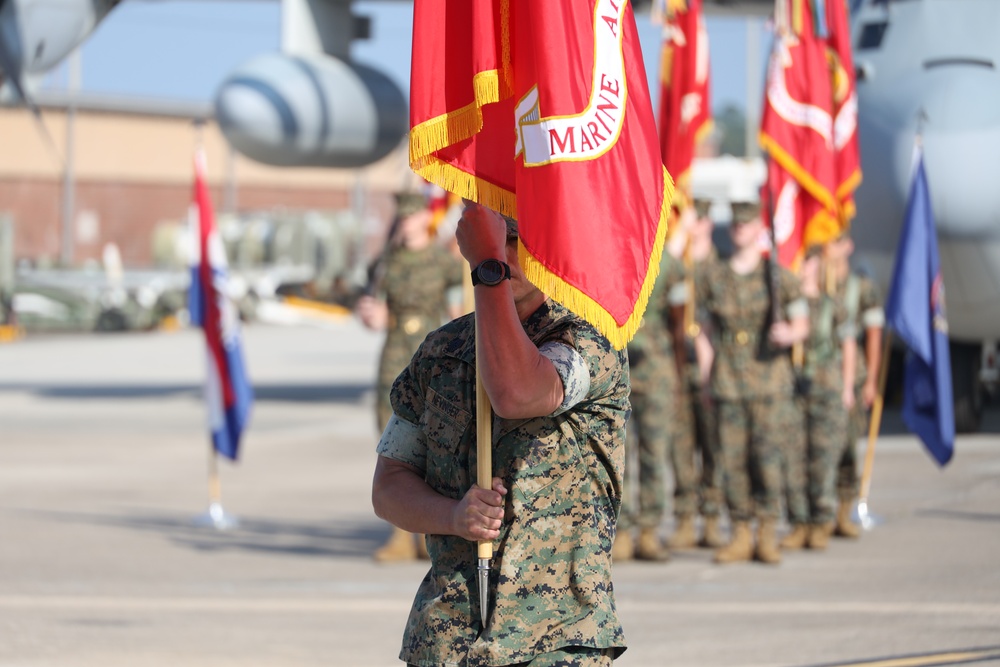 MAG-14 change of command ceremony