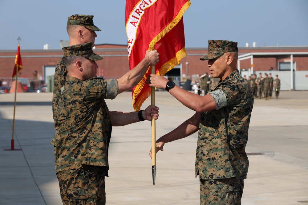 MAG-14 change of command ceremony