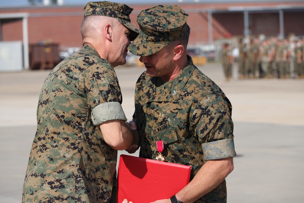 MAG-14 change of command ceremony