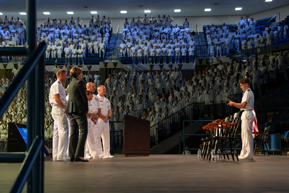 U.S. Naval Academy Brigade of Midshipmen Return for the New School Year