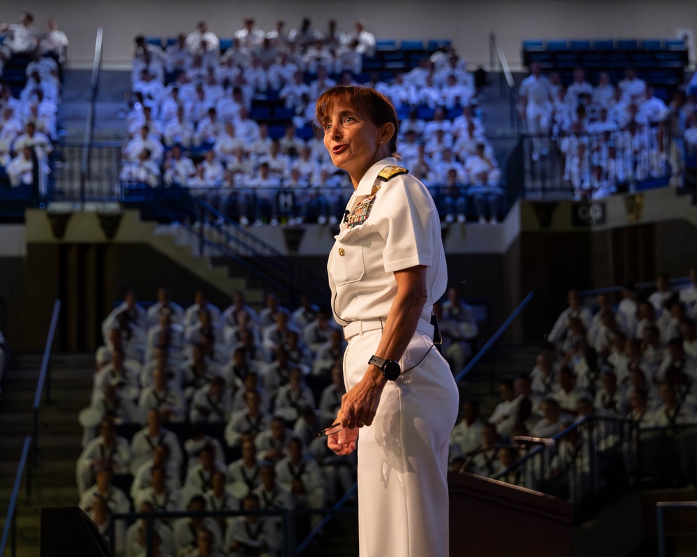 U.S. Naval Academy Brigade of Midshipmen Return for the New School Year