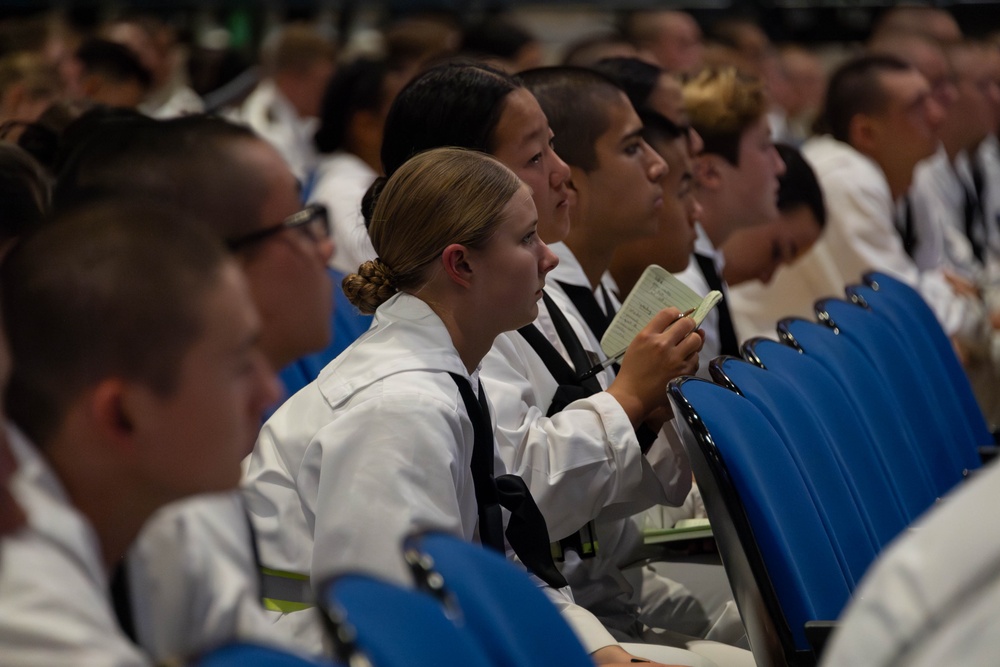 U.S. Naval Academy Brigade of Midshipmen Return for the New School Year