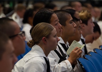 U.S. Naval Academy Brigade of Midshipmen Return for the New School Year