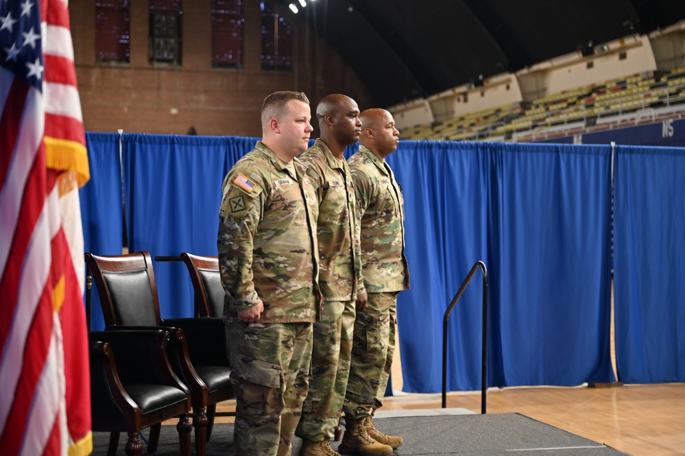 D.C. National Guard RRB Marketing NCOIC promotion ceremony