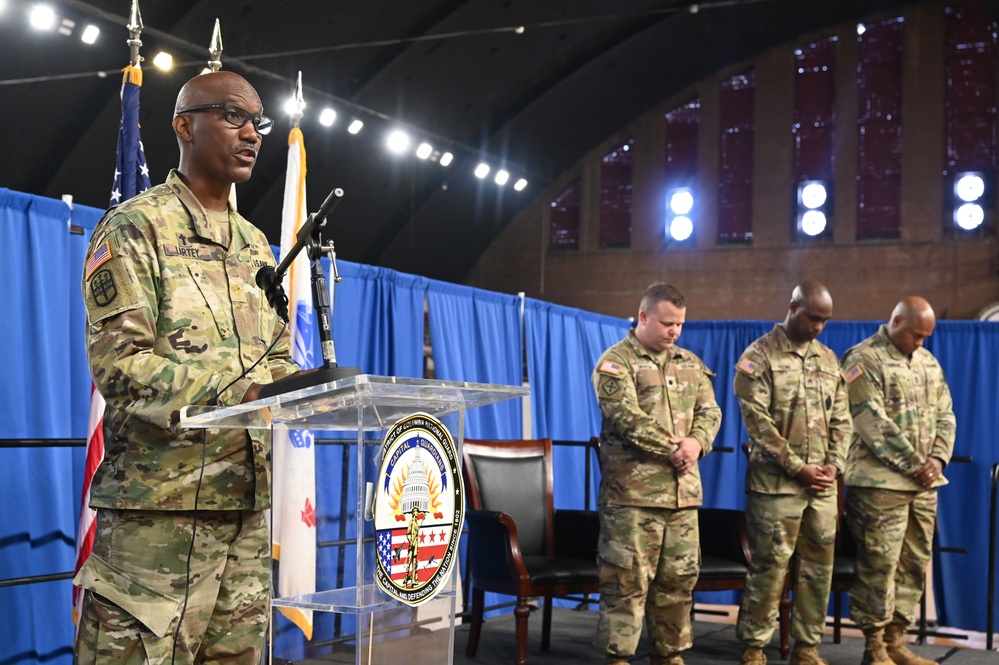 D.C. National Guard RRB Marketing NCOIC promotion ceremony