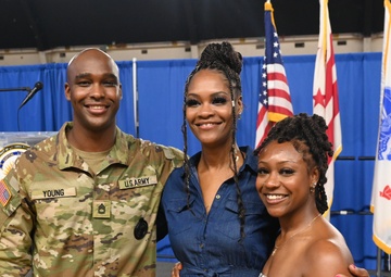 D.C. National Guard RRB Marketing NCOIC promotion ceremony