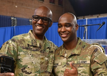 D.C. National Guard RRB Marketing NCOIC promotion ceremony