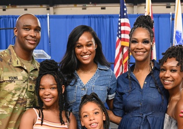 D.C. National Guard RRB Marketing NCOIC promotion ceremony