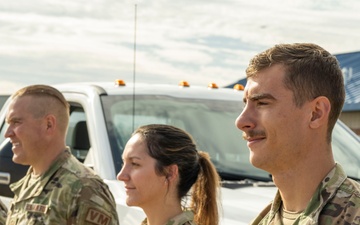 TAG of Colorado U.S. Army Maj. Gen. Laura Clellan facility tour of 233rd Space Group