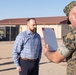 MCAS Yuma awards retired U.S. Marine Corps Master Sgt. Matthew Danque for El Centro expansion project success