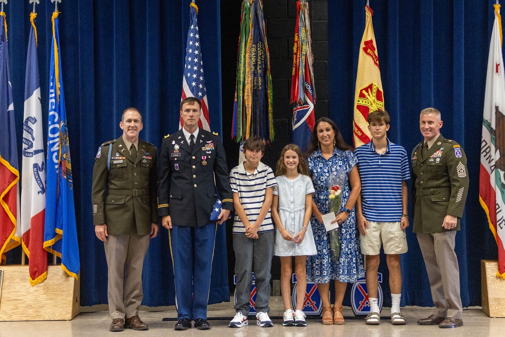 10th Mountain Division Retirement Ceremony August 2024