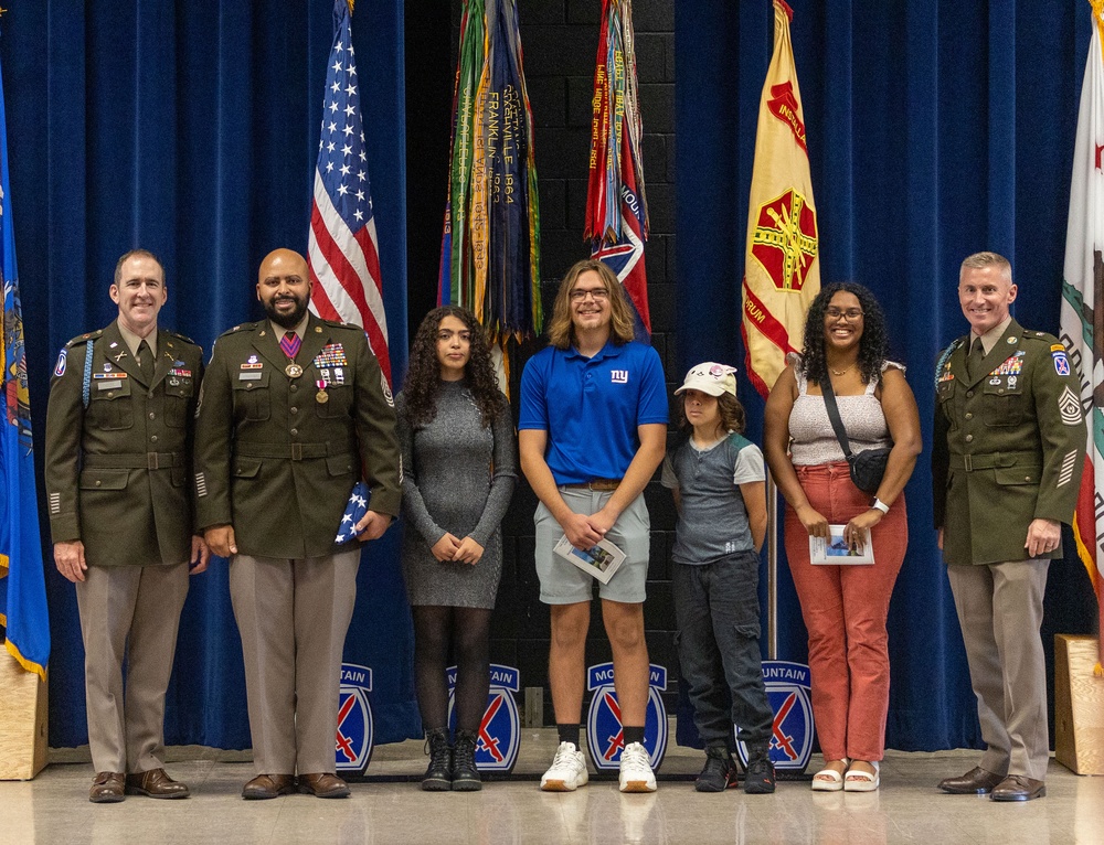 10th Mountain Division Retirement Ceremony August 2024