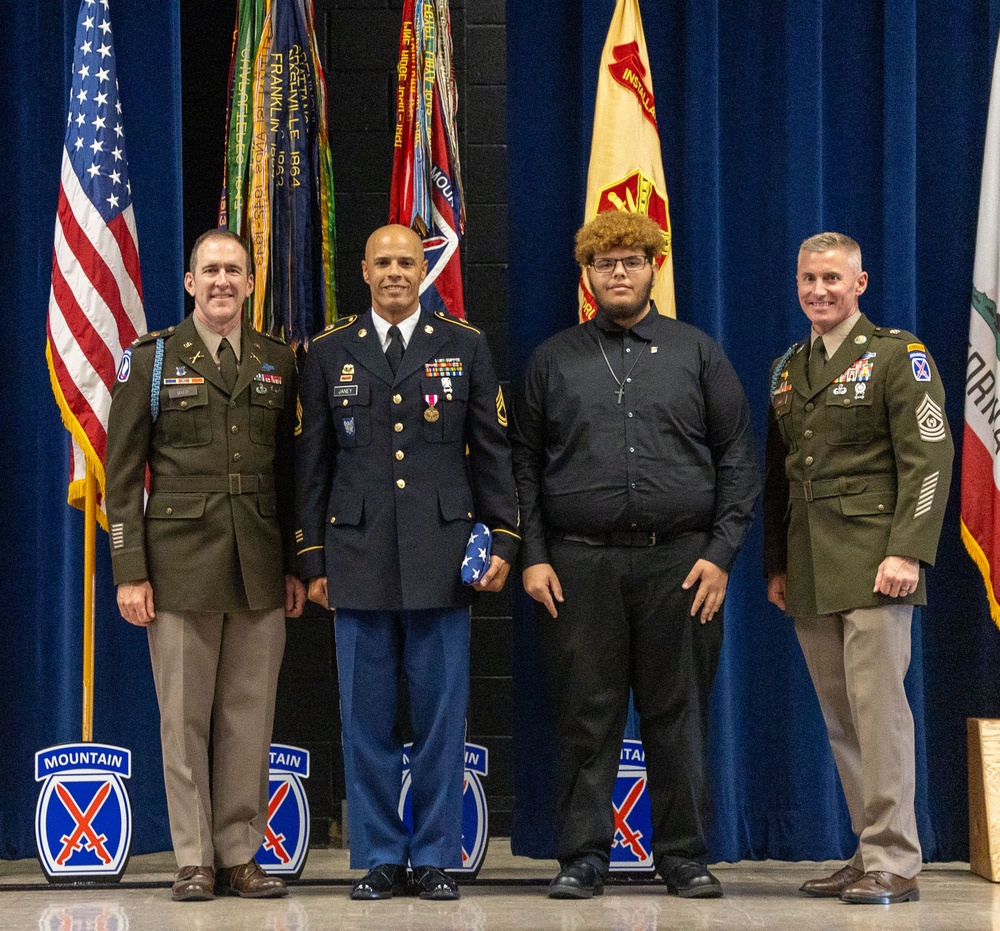 10th Mountain Division Retirement Ceremony August 2024