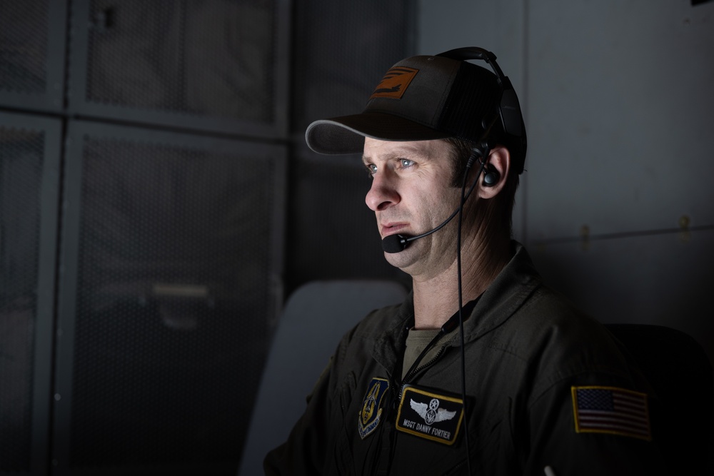 Travis KC-10 aircrew refuels F-15E Strike Eagles