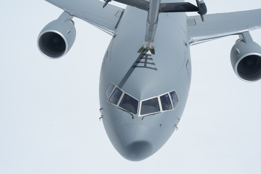 Travis KC-10 aircrew refuels F-15E Strike Eagles