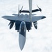 Travis KC-10 aircrew refuels F-15E Strike Eagles