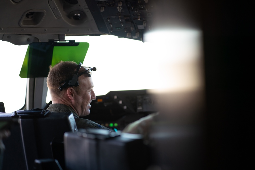 Travis KC-10 aircrew refuels F-15E Strike Eagles