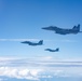 Travis KC-10 aircrew refuels F-15E Strike Eagles