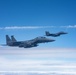 Travis KC-10 aircrew refuels F-15E Strike Eagles