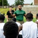 Alabama State University Football and Marines