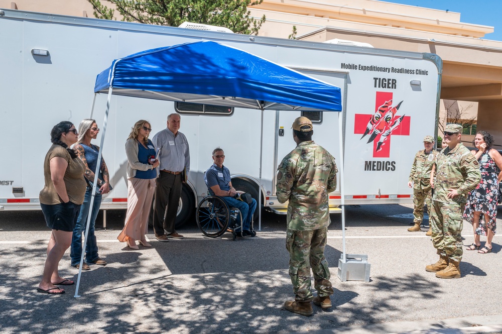 377 MDG hosts open house for ABQ medical providers