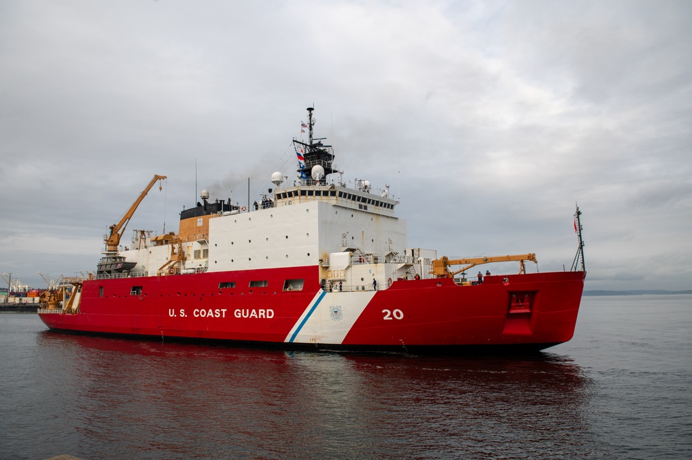 Coast Guard Cutter Healy returns to Seattle following Arctic patrol