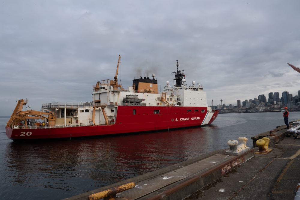 Coast Guard Cutter Healy returns to Seattle following Arctic patrol