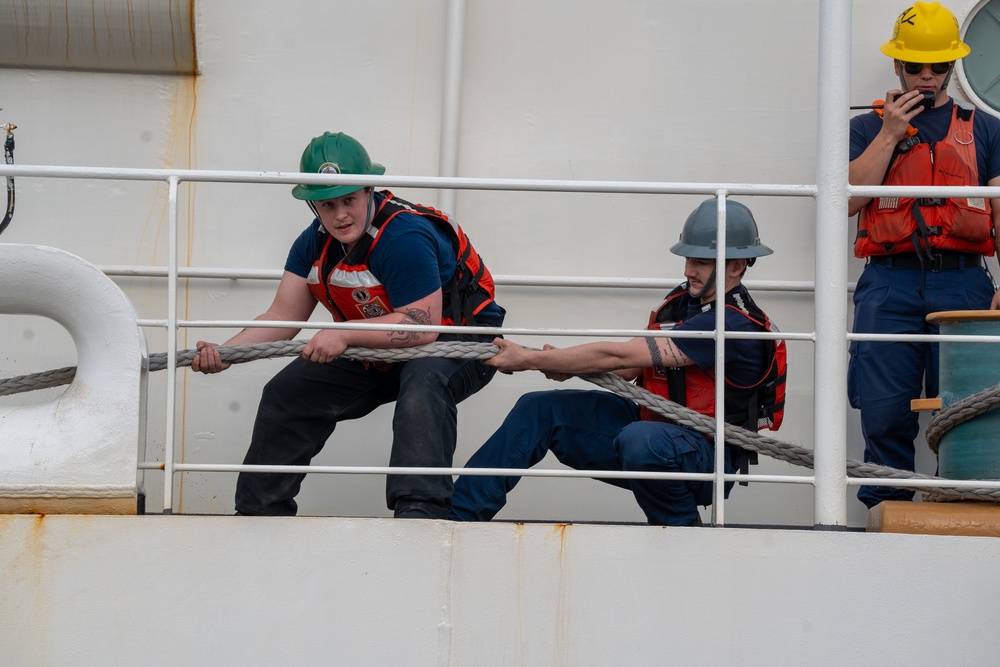 Coast Guard Cutter Healy returns to Seattle following Arctic patrol