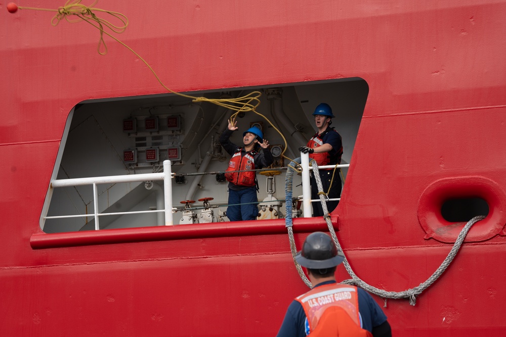 Coast Guard Cutter Healy returns to Seattle