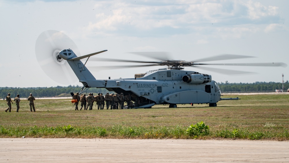 U.S. Airmen and Marines wrap up Exercise Northern Strike 24-2