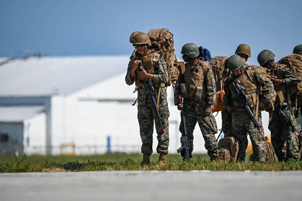 U.S. Airmen and Marines wrap up Exercise Northern Strike 24-2