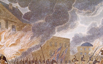 British Forces Burn the United States Capitol (24 AUG 1814)