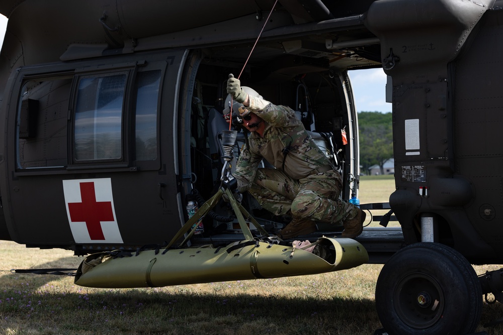 Army National Guard Medical Evacuation Training