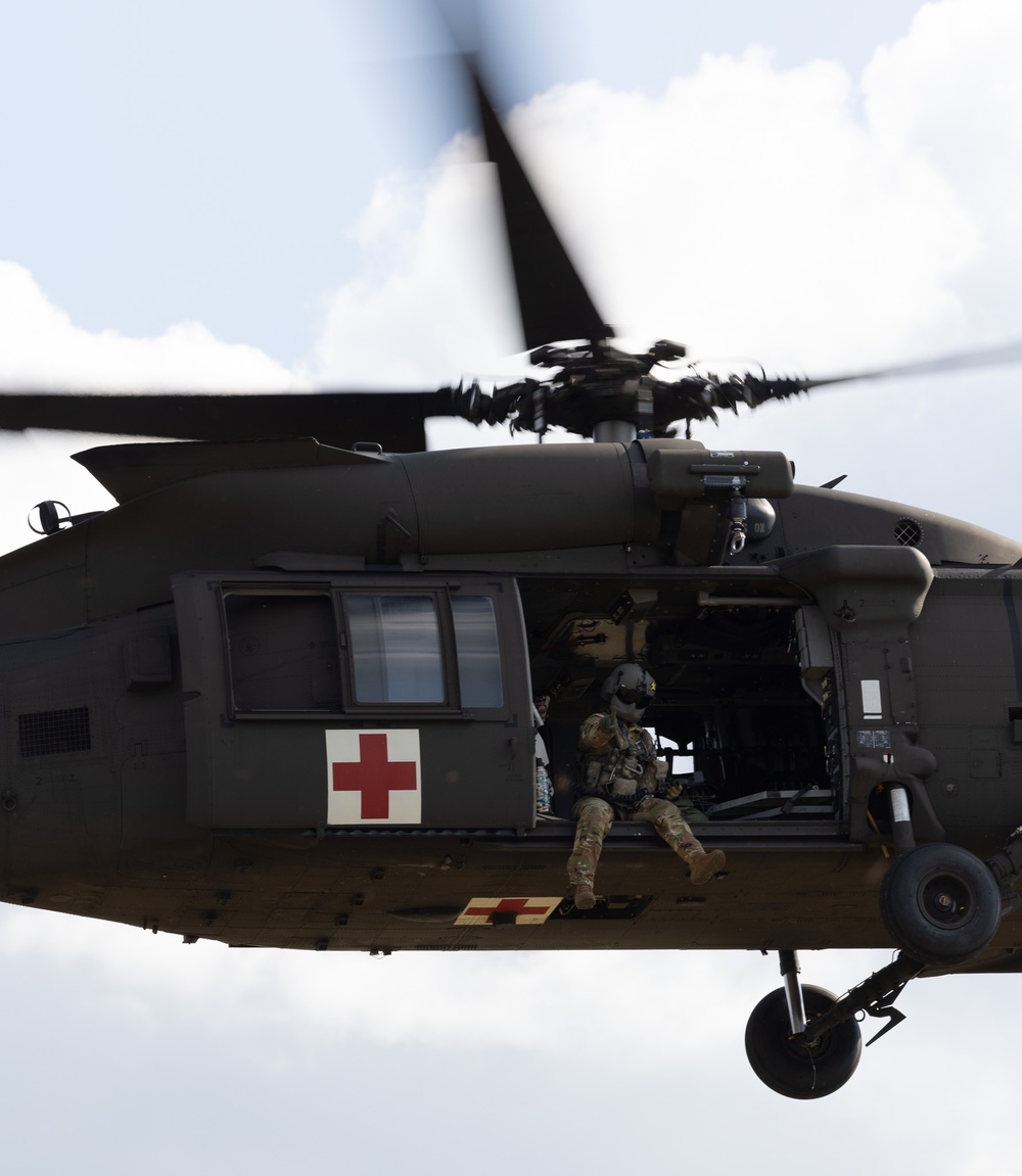 Army National Guard Medical Evacuation Training